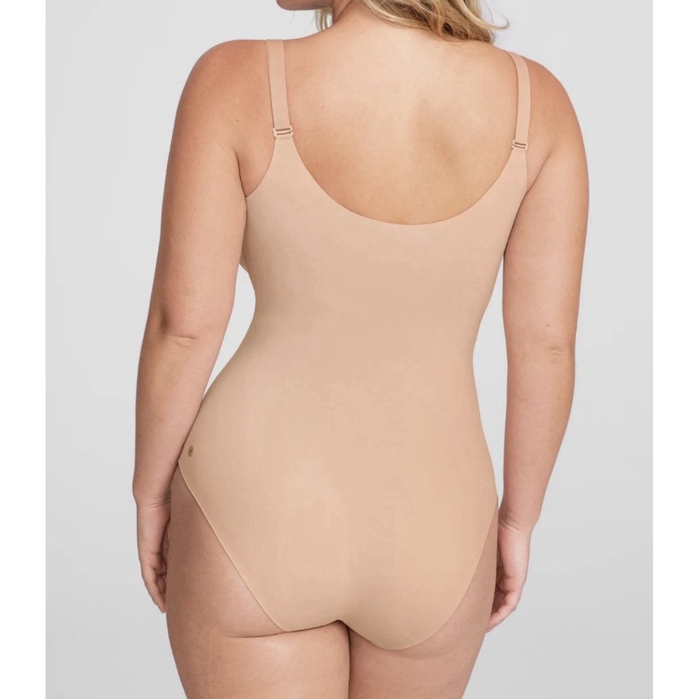Honeylove LiftWear Cami Bodysuit Sand Size M Regular NWT - Picture 3 of 8